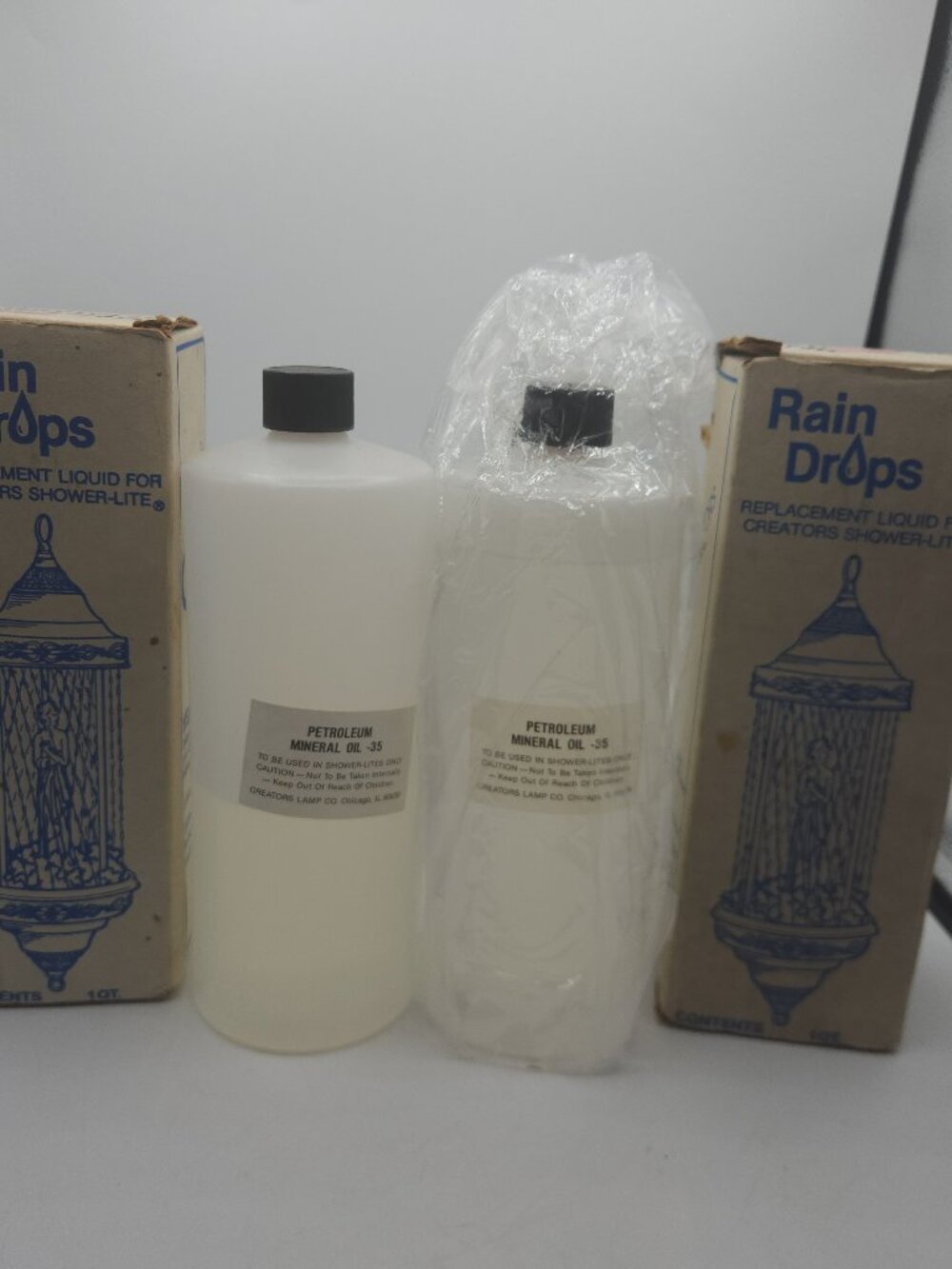 Vintage Rain Drop Replacement Liquid for Creators Shower- Lite 1.5 Bottles
